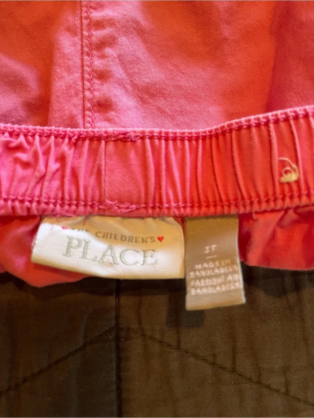The Children's Place Coral Pink Elastic-Waist Girls' Shorts